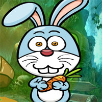 Free online html5 games - G4K Find My Rabbit With Carrot Escape  game 