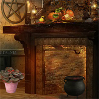 Free online html5 games - Sorcerer House Escape game 