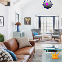 Free online html5 games - FEG Crown Room Fun Escape  game 