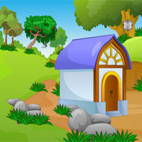 Free online html5 games - Garden Hut Escape game 