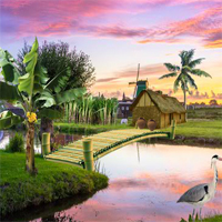 Free online html5 games - Traditional Village Escape game 