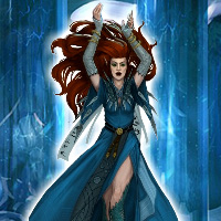 Free online html5 games - Snow Wizard Land Escape game 