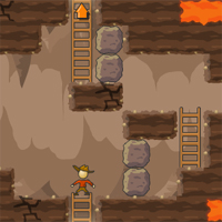 Free online html5 games - Cave Escaper game 