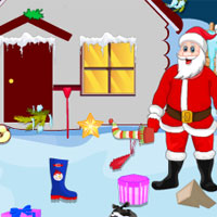 Free online html5 games - Santa Winter Home Cleaning game 