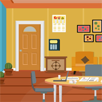 Free online html5 games - GFG Modern House Office  game 