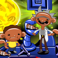Free online html5 games - Monkey Go Happy Stage 838 game 
