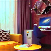 Free online html5 games - Elegant Living House Escape TheEscapeGames game 