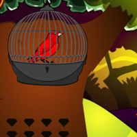 Free online html5 games - G2L Cute Red Bird Escape game 