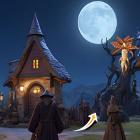 Free online html5 games - 365 Spring Wizard Party Escape game 