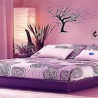 Free online html5 games - Purple Living Room Escape game 