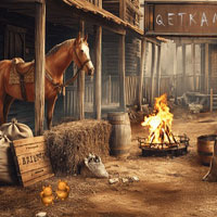 Free online html5 games - FEG Mystery Wild West Escape game - WowEscape 