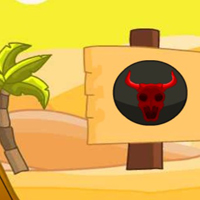 Free online html5 games - G2M Desert Shore Escape game 