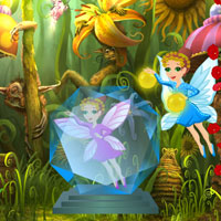 Free online html5 games - Butterfly Crystal Fairy Escape game 