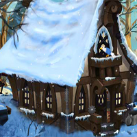 Free online html5 games - Ena The Frozen Sleigh-Watcher House Escape game - WowEscape 
