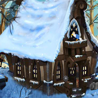 Free online html5 games - Ena The Frozen Sleigh-Watcher House Escape game 