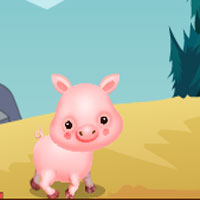 Free online html5 games - Naughty Pig Escape II game 