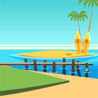 Free online html5 games - Ice Boy Escape game 