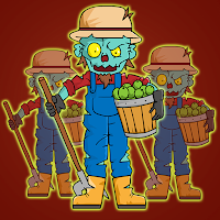Free online html5 games - G2J Farmer Zombie Escape game 
