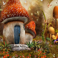 Free online html5 games - Giant Mushroom Land Escape HTML5 game 