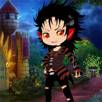 Free online html5 games - G4K The Little Vampire Rescue game 