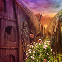 Free online html5 games - G4K Witch Cave House Escape  game 