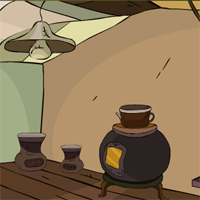 Free online html5 games - GenieFunGames Temp Camp Escape game 