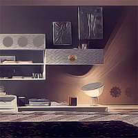 Free online html5 games - Beauty Living Room Escape game 
