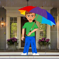 Free online html5 games - Stop Rain To Boy Escape HTML5 game 