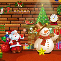 Free online html5 games - Christmas Find The Santa Gloves game 