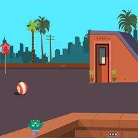 Free online html5 games - Terrace escape game 