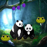 Free online html5 games - BIG Searching Missed Panda Siblings game 