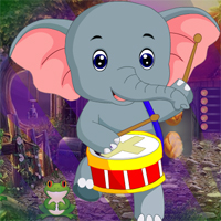 Free online html5 games - Games4King Dancing Elephant Rescue game 