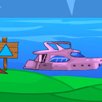 Free online html5 games - Paradise Find the Speed Boat Key game 