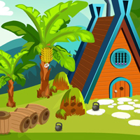 Free online html5 games - G4k Grass Shelter Rescue game 