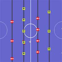 Free online html5 games - Mini Table Soccer Games4Kids game 