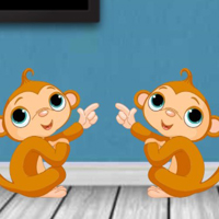 Free online html5 games - 8b Banana Heist Monkey Escape game 