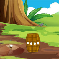 Free online html5 games - 8b Woodpecker Chick Escape game - WowEscape 
