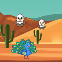 Free online html5 escape games -  G2R Peacock Escape From Desert