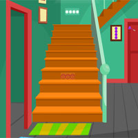 Free online html5 games - Aquamarine Room Rescue game 