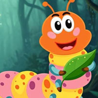 Free online html5 escape games - G4K Colorful Caterpillar Escape