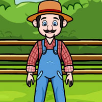 Free online html5 games - G2J Rescue the Farmer from Room game 