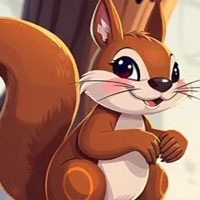 Free online html5 games - Prankish Squirrel Rescue Game game 