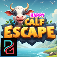 Free online html5 games - Happy Calf Escape game - WowEscape 