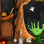 Free online html5 games - Caged Ghosts Escape game 
