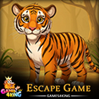 Free online html5 escape games - Little Bengal Tiger Rescue Game