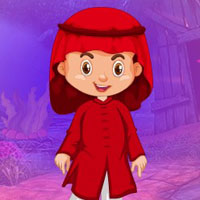 Free online html5 games -  G4K Unadorned Girl Escape game 