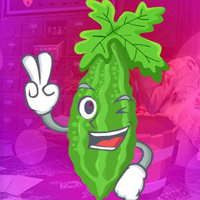 Free online html5 games - G4K Bitter Gourd Escape game 