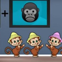 Free online html5 games - 8b Find Angry Gorilla game - WowEscape 
