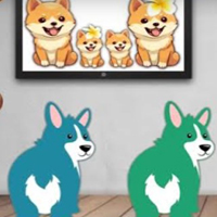 Free online html5 games - 8b Find Cute Puppy Jazz game 