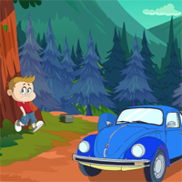 Free online html5 games - Boy Escape From Forest game 